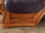 Grajewo ogłoszenia: Sprzedam w bardzo dobrym stanie fotel skórzany - zdjęcie